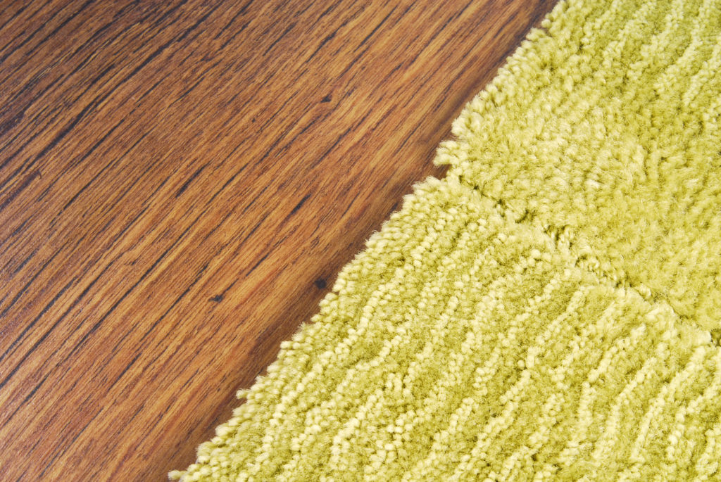 Carpet on a Hardwood